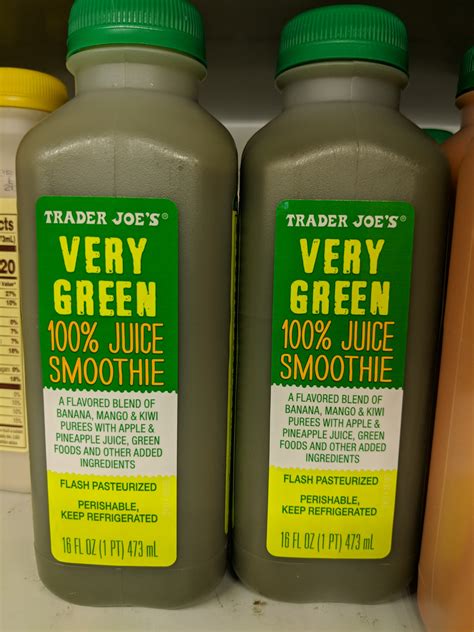 Trader joe's green juice. Things To Know About Trader joe's green juice. 